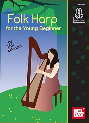 Folk Harp for the Young Beginner book